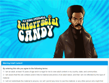 Tablet Screenshot of interracial-candy.com